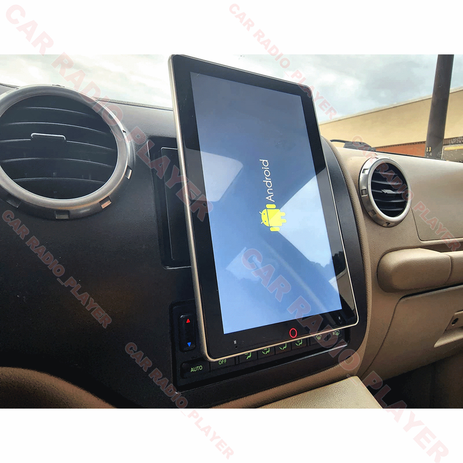 10”Rotatable Car Stereo Radio 2Din Android 13 Carplay GPS Navi Head Unit BT 32G