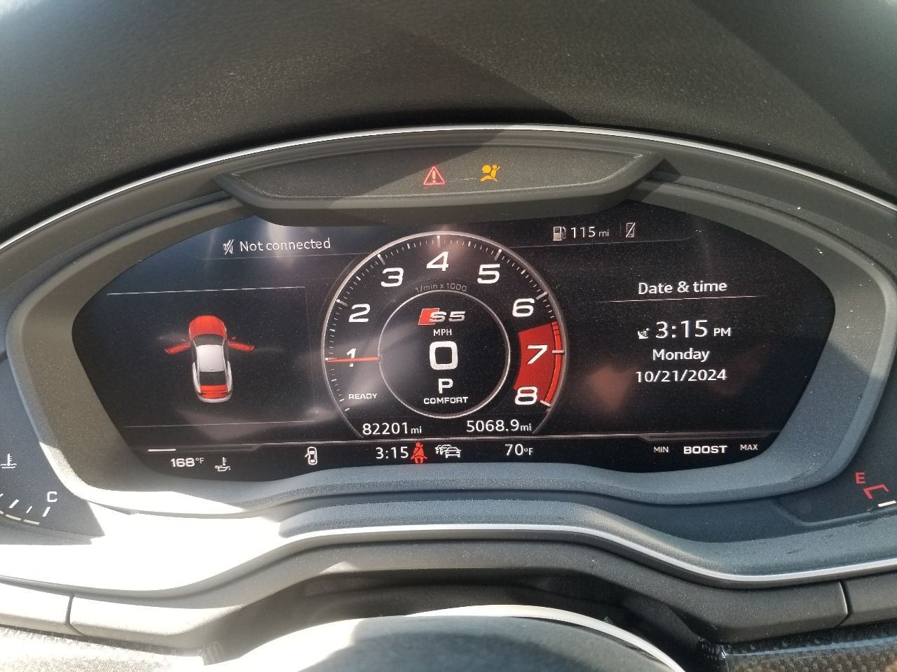 18 2018 AUDI S5 S LINE RADIO AUDIO AMPLIFIER 8W0035465