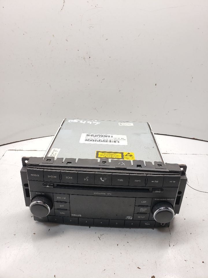 2008-2010 Dodge Dakota Radio AM FM CD-MP3 Face Plate ID RES OEM 1383414