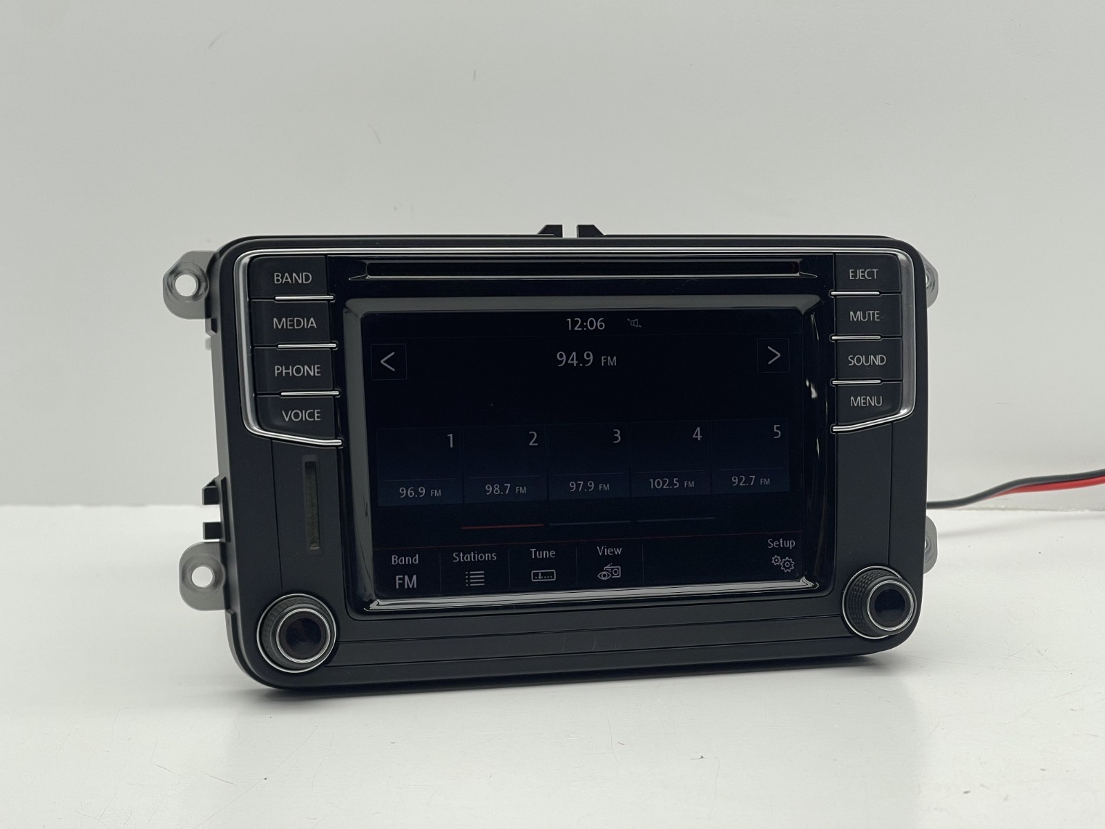 2016-2017 VW Volkswagen Jetta Passat OEM AM FM Radio Display Receiver 5C0035200
