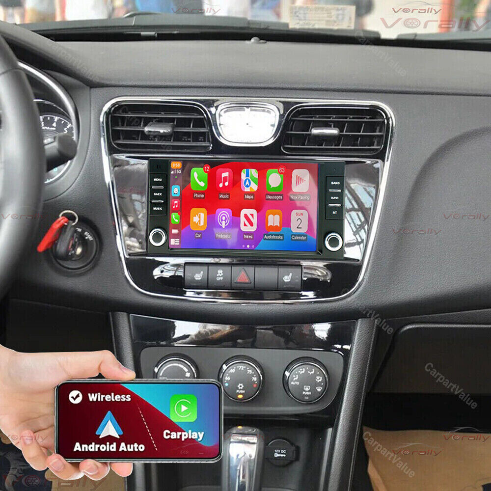 For Chrysler 200 2011-2014 Car Stereo Radio GPS Radio Android12 Carplay 2+32GB