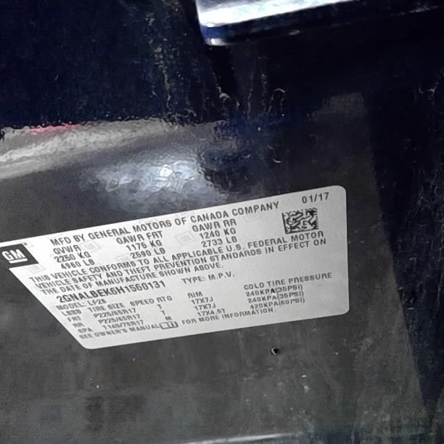 Audio Equipment Radio Receiver AM-FM-MP3-USB Opt Ufu Fits 16-17 EQUINOX 12844427