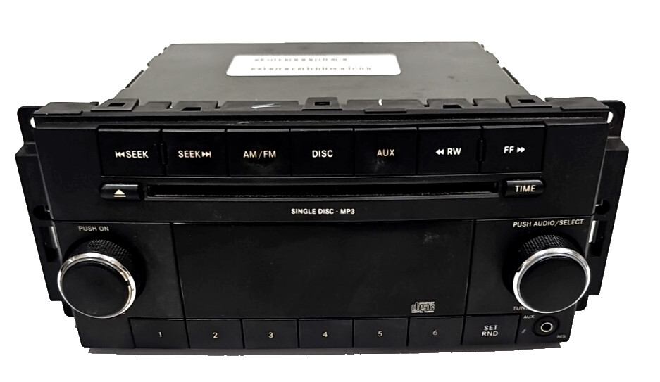 2008-2013 Daimler Chrysler Dodge P68021159AE OEM Radio/Stereo CD MP3 Player Car