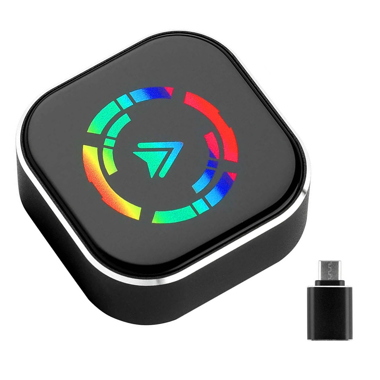 CarPlay Wireless Dongle Adapter Plug Play for iPhone iOS Android Auto Car System