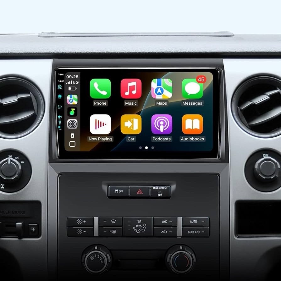 9 Inch Android 13 4+64Rom 5GWiFi Car Radio Stereo for Ford F150 F-150 2009-2012