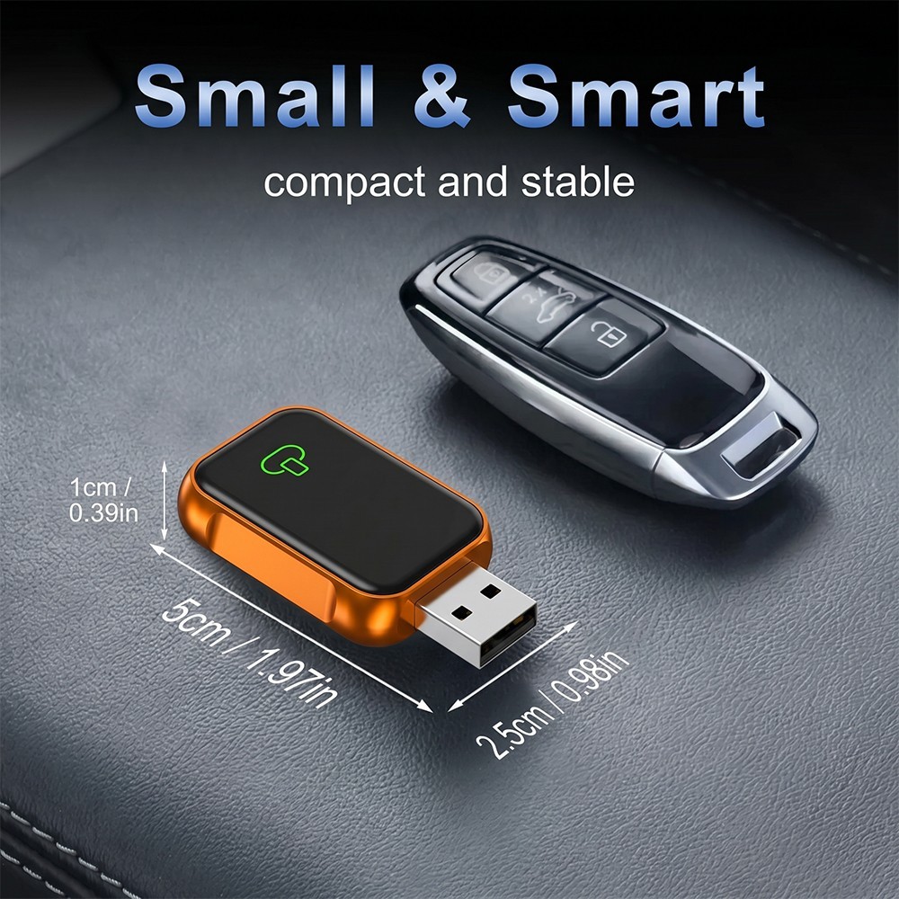 TrolinkTek Wireless CarPlay Adapter for Apple iOS/Android Auto/AirPlay/Miracast