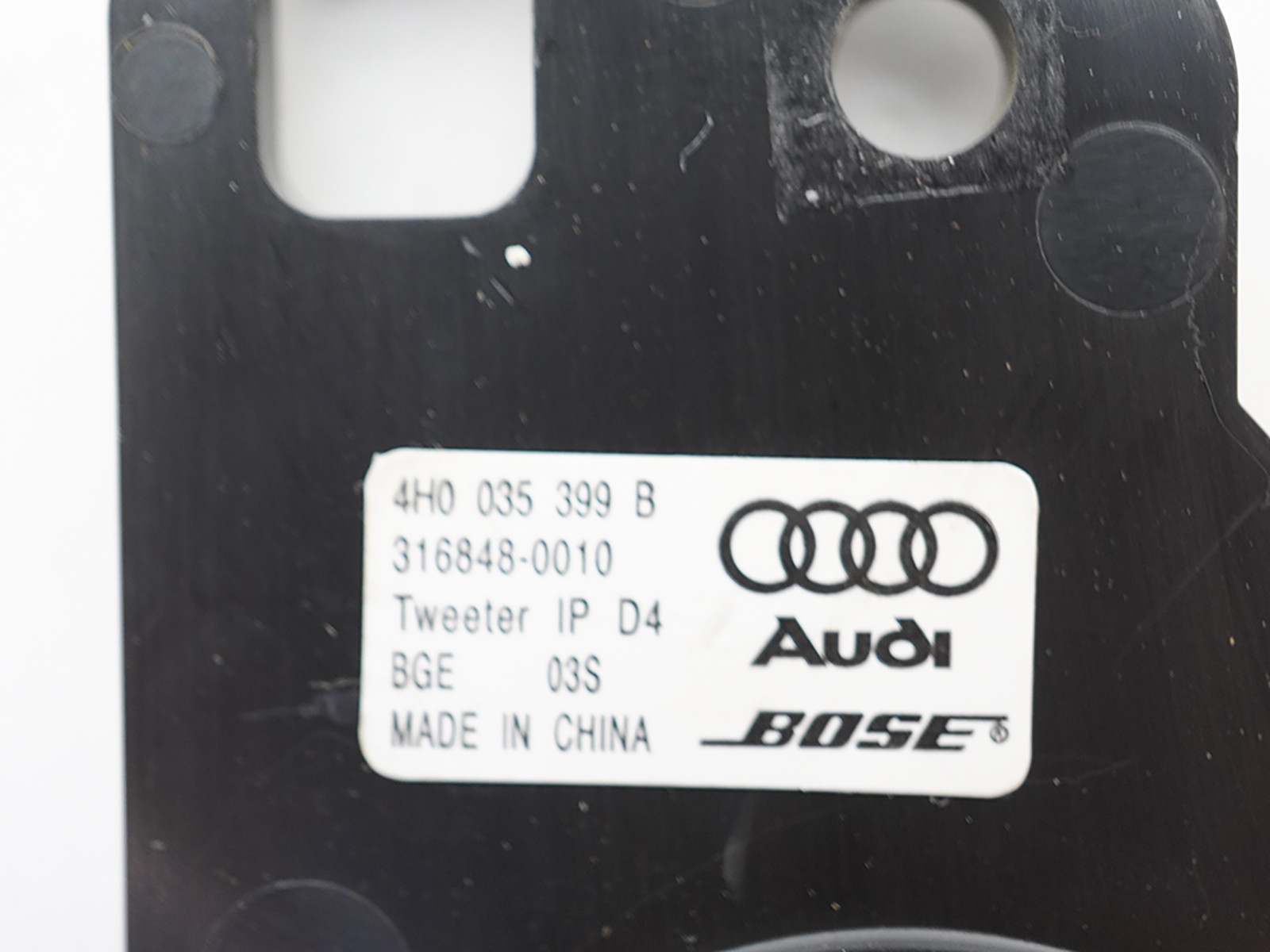 2011-2018 Audi A8 D4 Tweeter Speaker Audio Sound Stereo Dashboard Front OEM