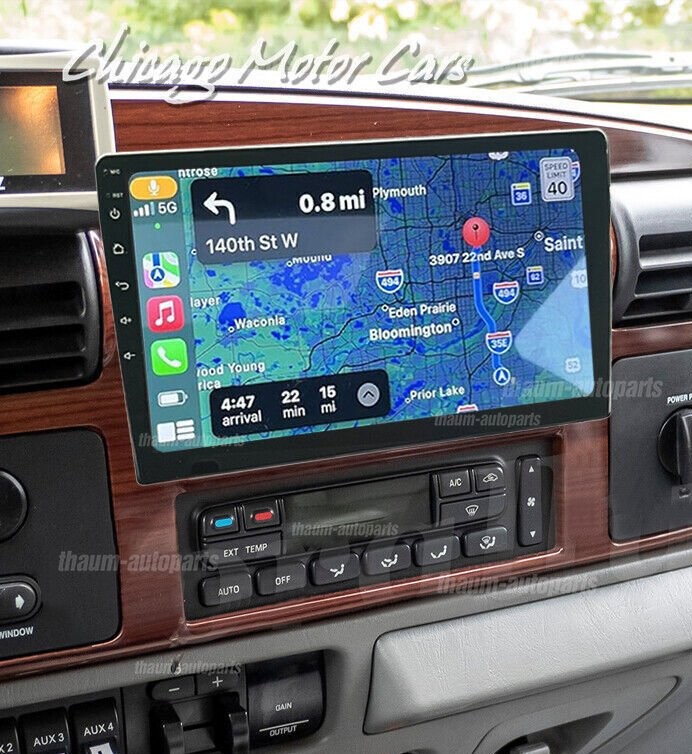 GPS Radio 2005-2007 For Ford F-250 F-350 F-450 F-550 Carplay Navigation Wifi DSP
