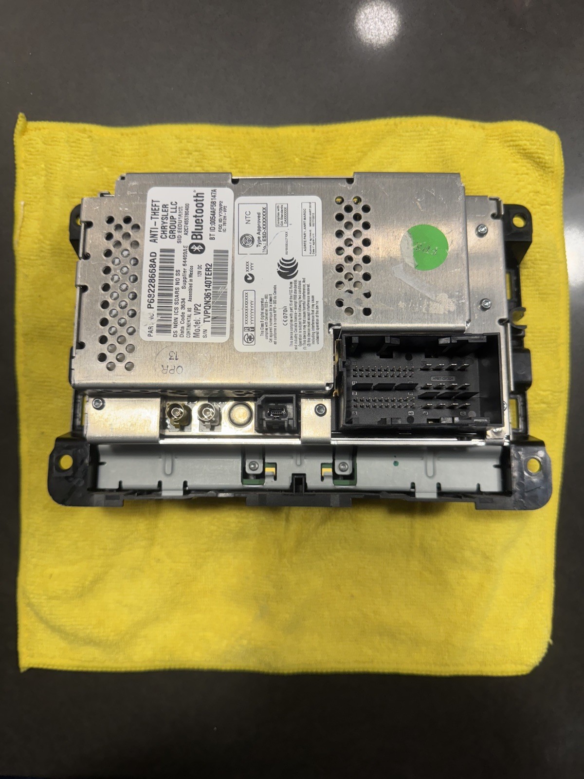 13-16 RAM 1500 Uconnect VP2 Touchscreen Radio Receiver OEM P68228668AD Bluetooth