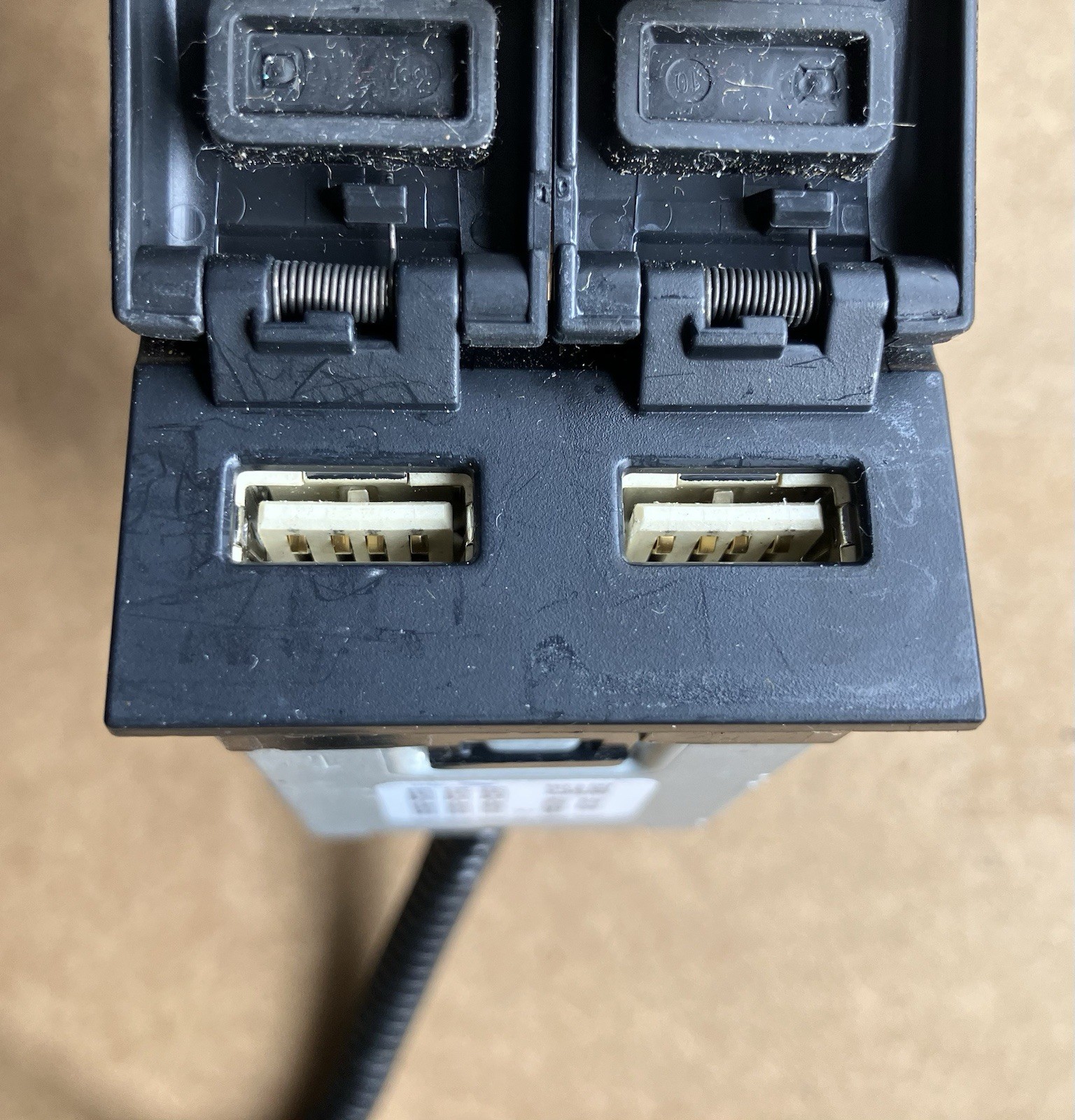 Genuine 17-20 Toyota Double USB Charge Port 85532-06010