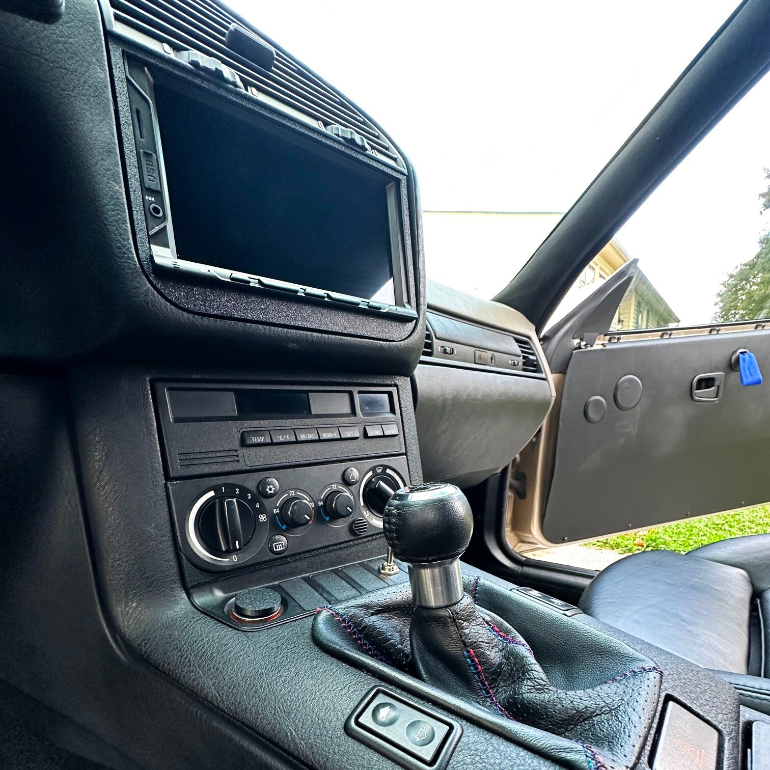 BMW E36 Double Din Head Unit Bezel | Factory Style Looking Plate | Receiver Trim