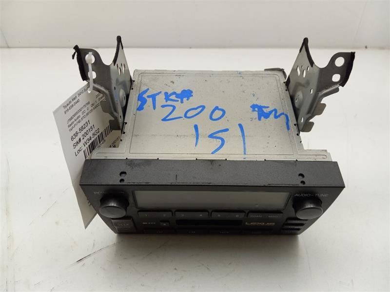 Audio Equipment Radio Receiver 2 Din Fits 03-05 LEXUS GS300