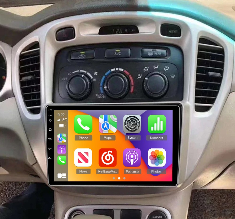 2+64G For Toyota Highlander 2000-2007 Carplay Android 15 Car Stereo Radio GPS BT