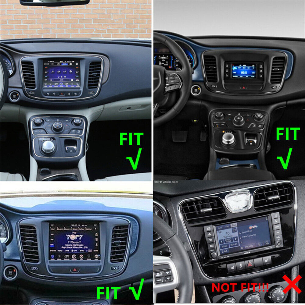 For 2015-2019 Chrysler 200 200C Apple Carplay Radio Android 14 GPS NAVI WIFI AHD