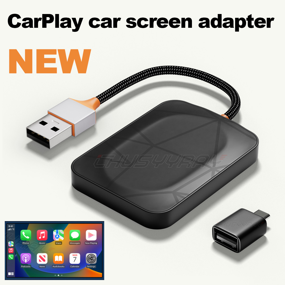 Wireless CarPlay Adapter USB Dongle For Acura TLX Sedan 4-Door 2018 2019-2024