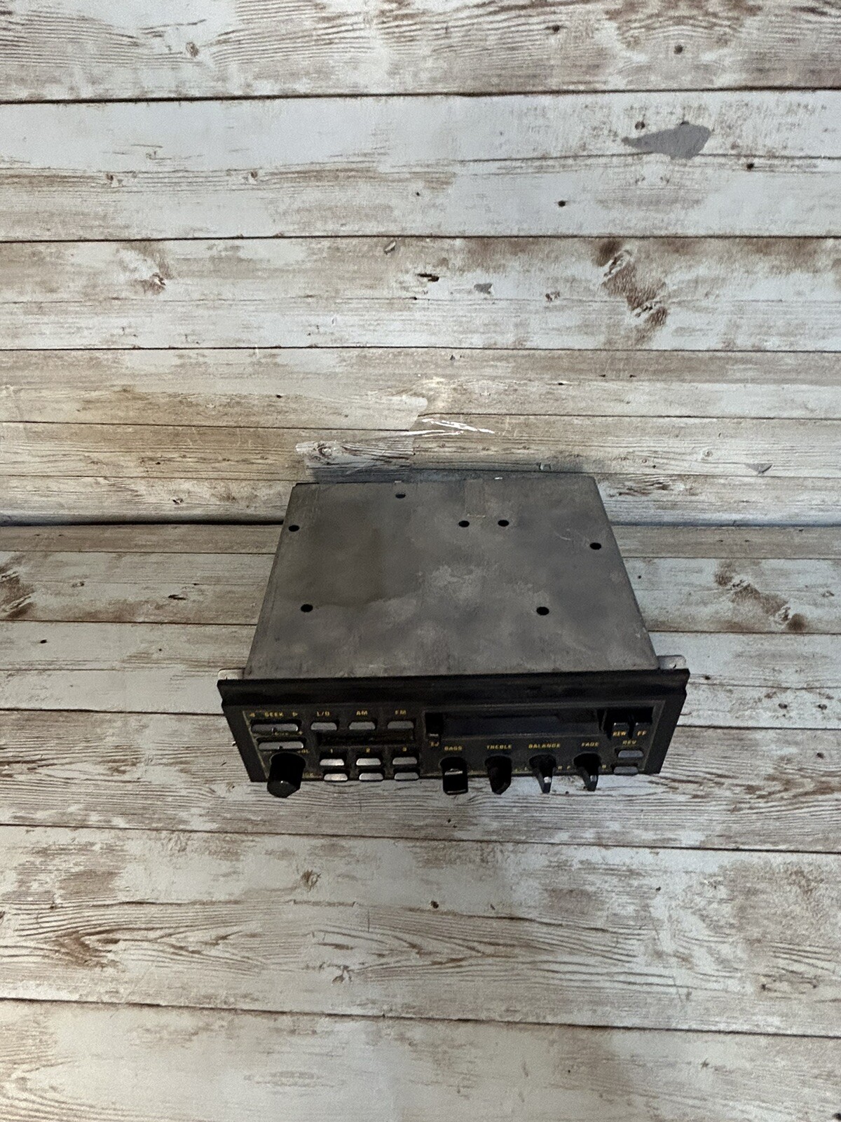 Vintage Genuine Ford Car Radio Unknown Model Or Serial See Photos No Cables