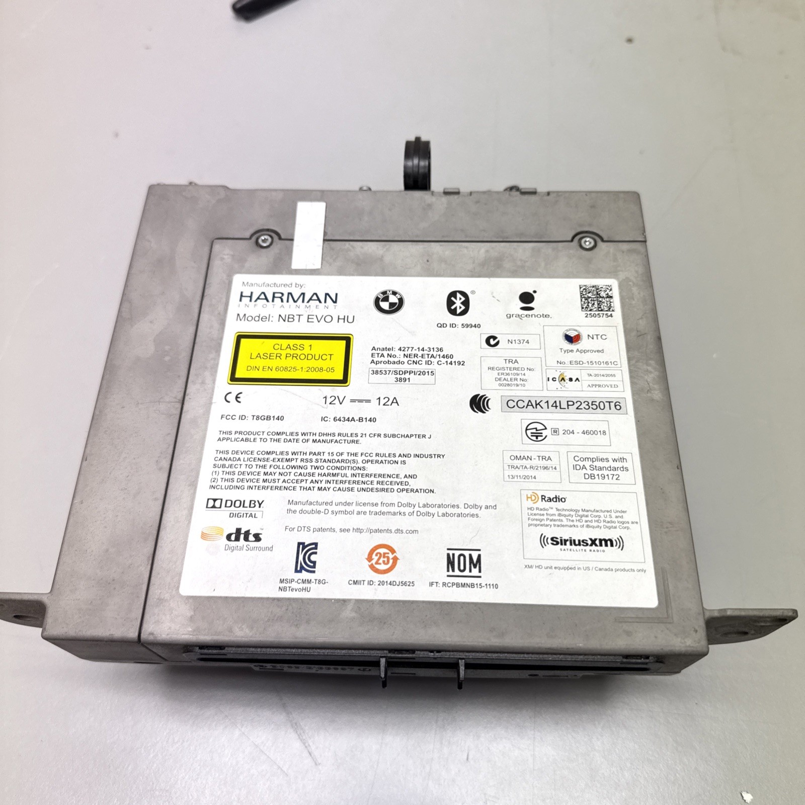 2016 Bmw 228 Series Radio Receiver Stereo Cd 2 Din Harman Oem 682206701 15 16