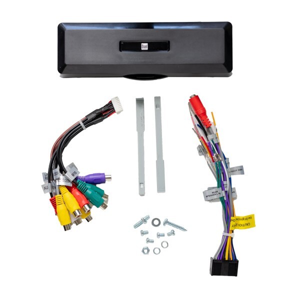Dual XDVD600 7″ Flip-Up Single DIN CD/DVD Bluetooth AM/FM Radio Car Stereo