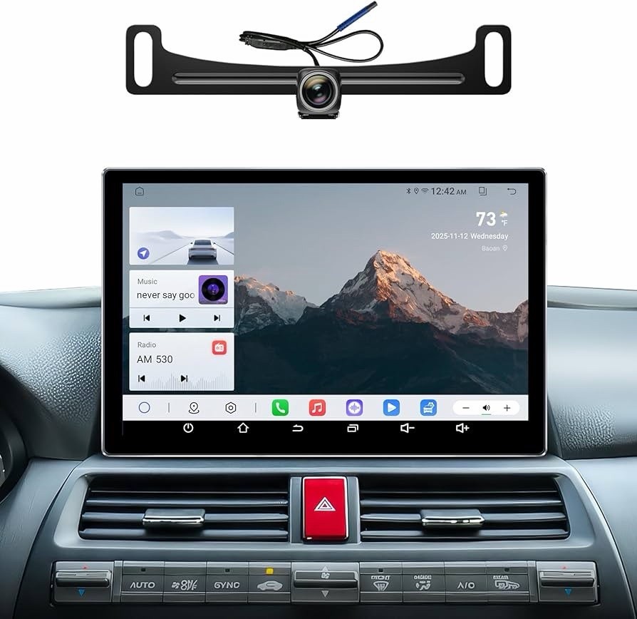 11.5”Car Radio for Honda Accord Stereo 2008-2013 Wireless CarPlay 4GB+ 64GB