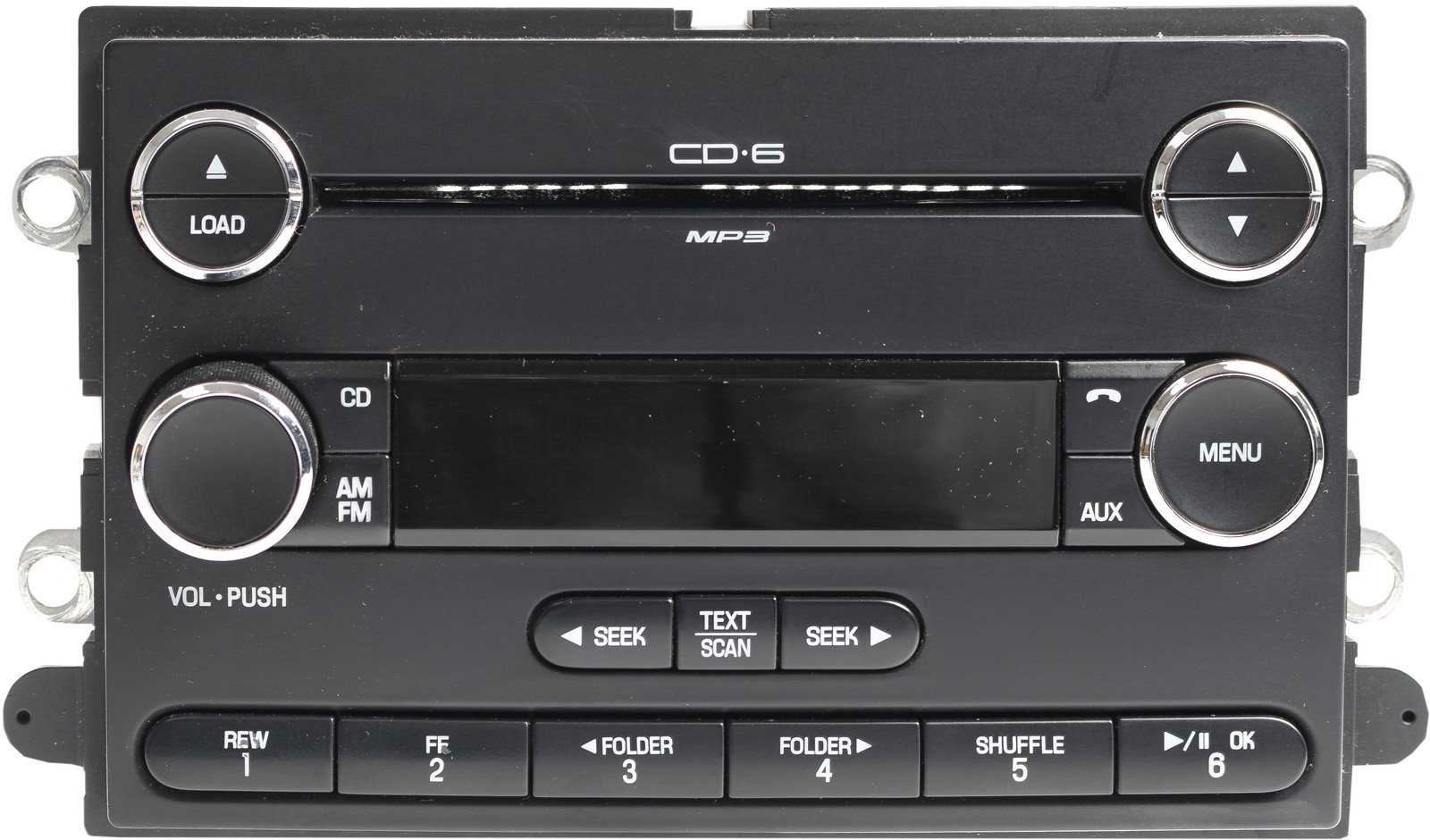 2008-2009 Ford Taurus X AM FM Radio 6 Disc CD Mp3 Player Model ID 8F9T-18C815-DA