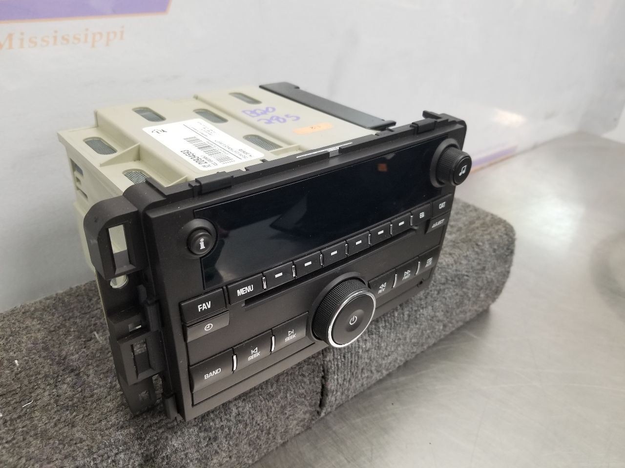 12 GMC SIERRA 1500 SLE 4X2 5.3L RADIO AUDIO 20934593 OEM