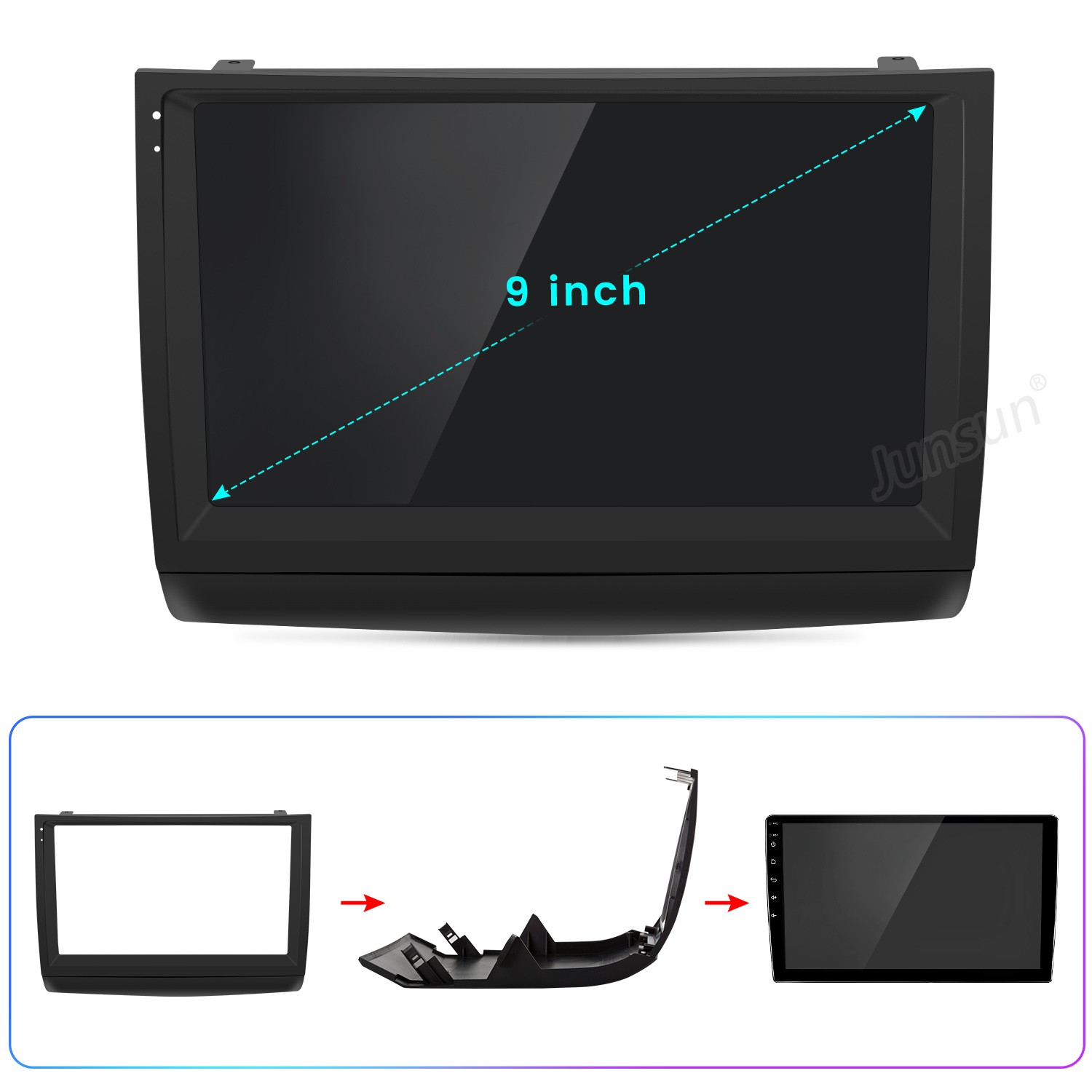 For Toyota Prius 2003-2009 4+64G CarPlay Android15 8Core Car Stereo Radio GPS BT