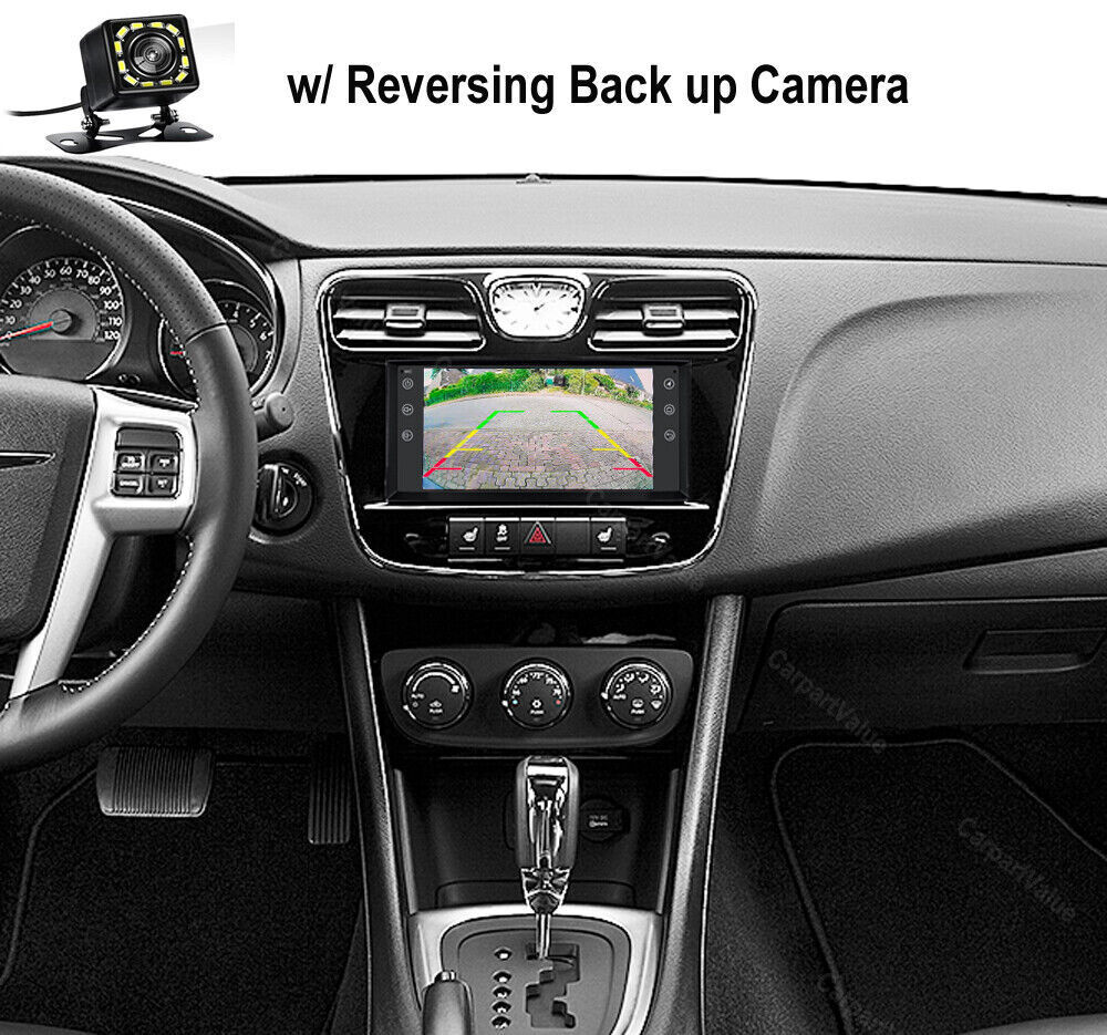 For 2011-2014 Chrysler 200 Apple CarPlay Android 13 Car Stereo Radio GPS SWC 32G