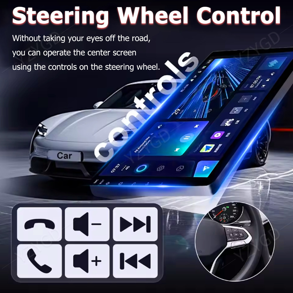 For Honda Civic 2012-2015 Stereo Autoradio Android Carplay GPS Multimedia Screen
