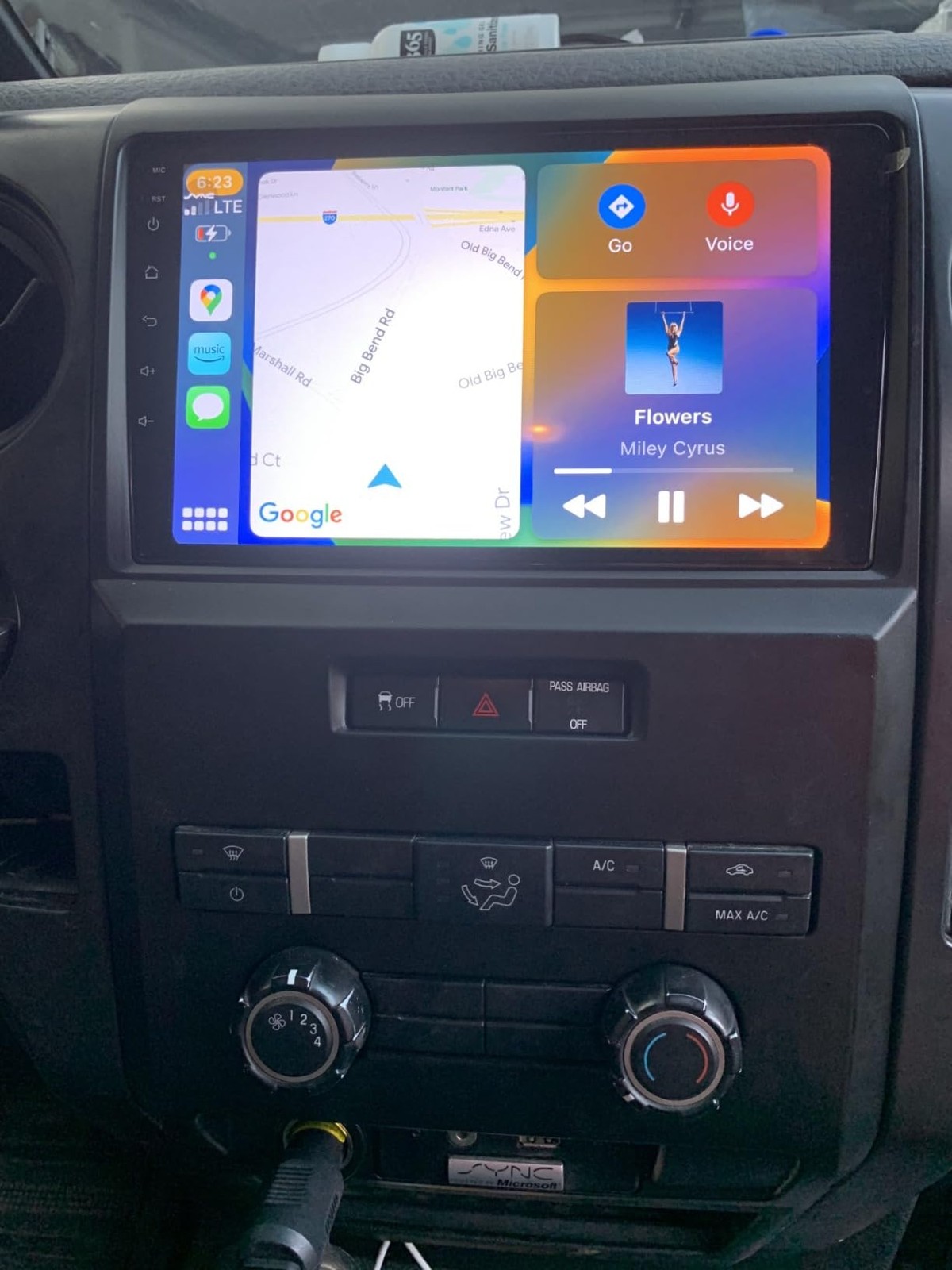 For Ford F-150 2009-2014 Car Player Multimedia Android 13 9inch Screen 2+64GB