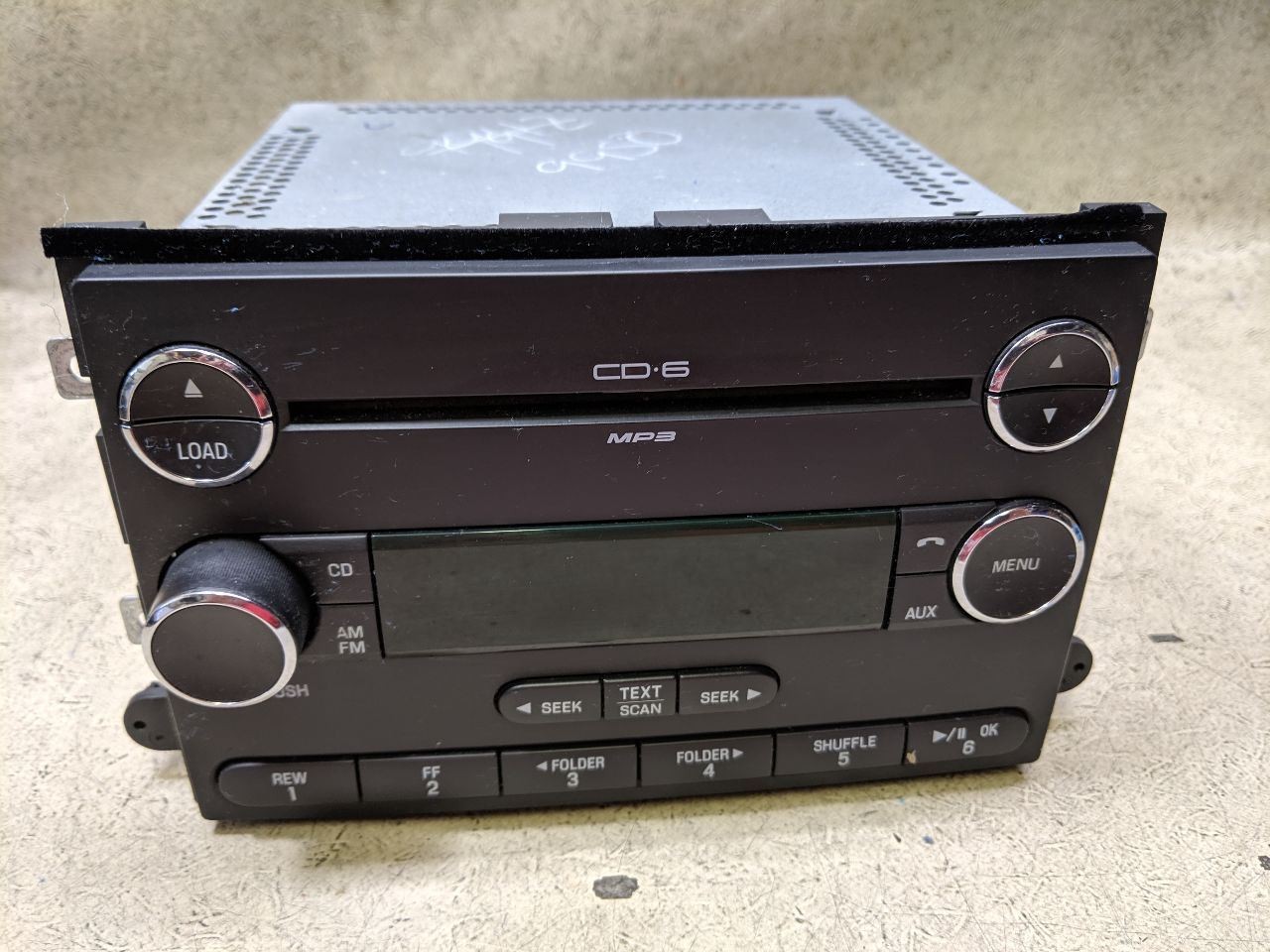 Stereo Radio Receiver AM FM CD 6 Disc MP3 Fits 2008 FORD FUSION pc75-205138