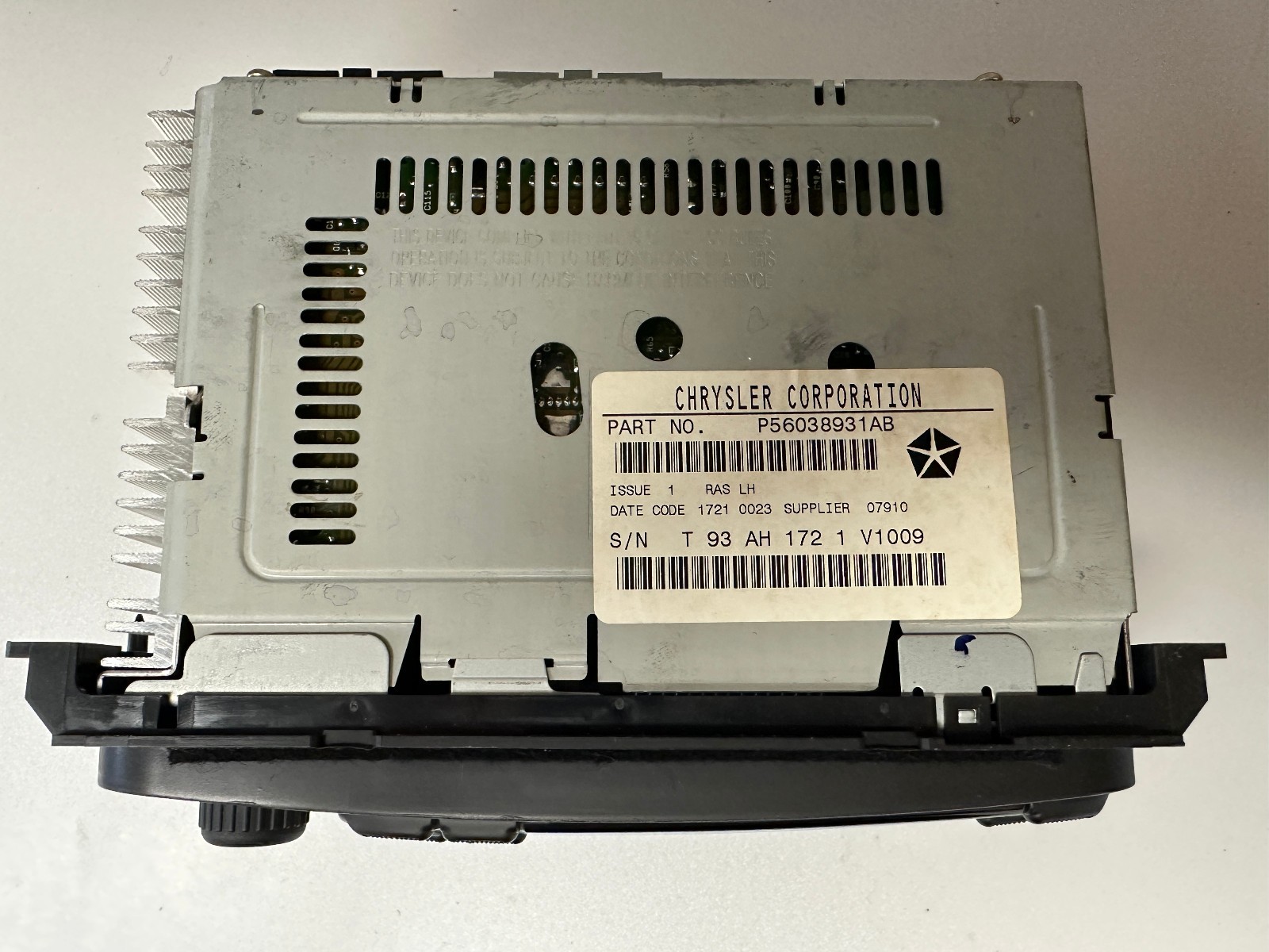 Dodge Dakota Cassette AM/FM RADIO STEREO