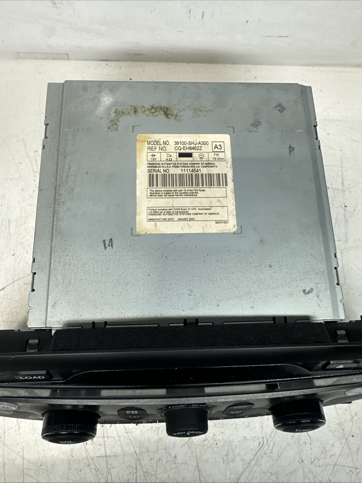 2005-2010 Honda Odyssey AM FM XM Radio 6 Disc CD DVD Player OEM 39100-SHJ-A300