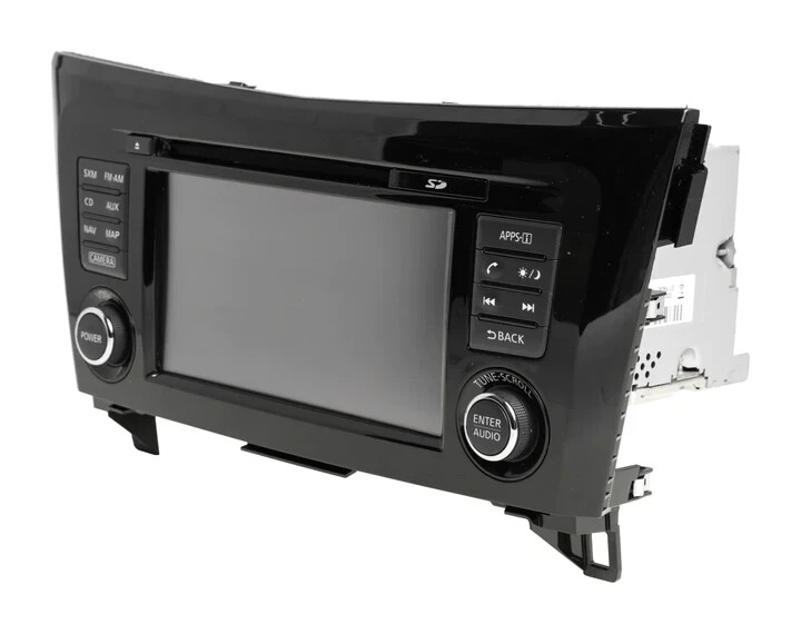 17 18 Nissan Rouge Navigation Radio CD Player APPS XM Bluetooth 259154BAOA