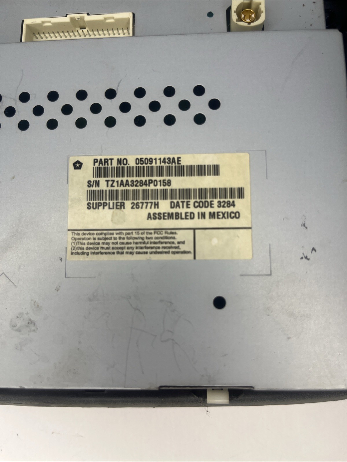 2013-2016 Dodge Dart 8.4” Uconnect Radio Display Screen 05091143AE OEM