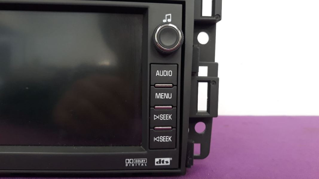 09 CHEVY SILVERADO 3500 RADIO AUDIO RECIVER HEAD UNIT DISPLAY 20807044