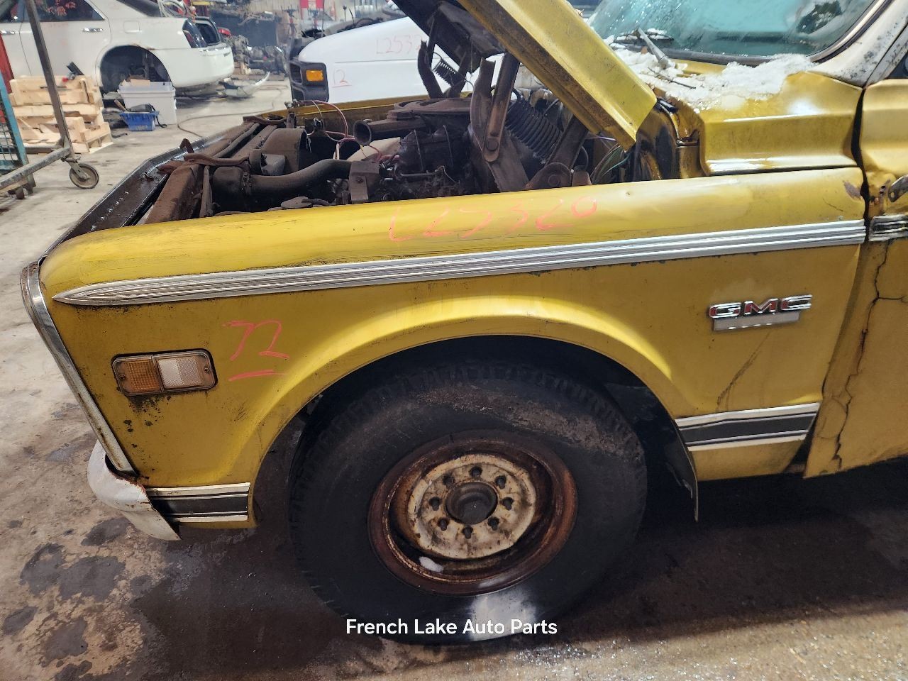 A/M Radio Untested Fits 1972 GMC 2500 PICKUP 1304006