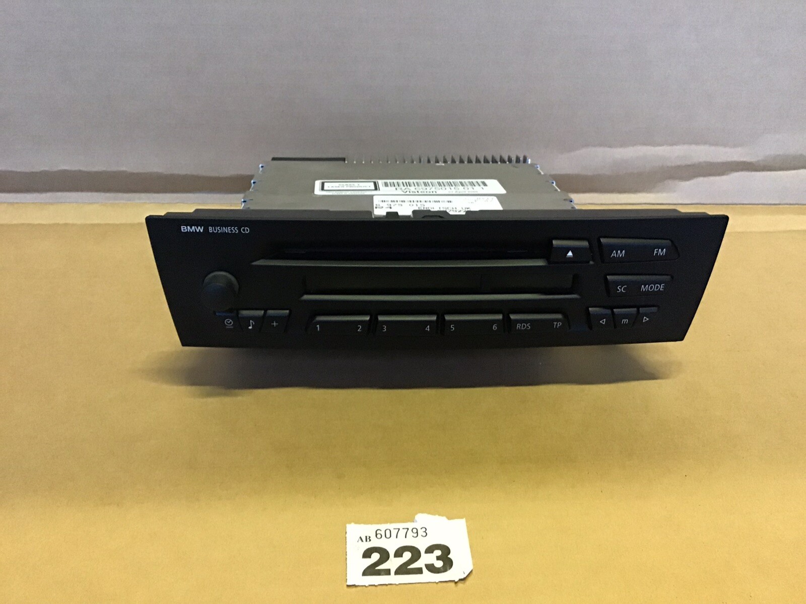 Bmw 1/3 SERIES Business Cd Radio PLAYER RADIO STEREO #233