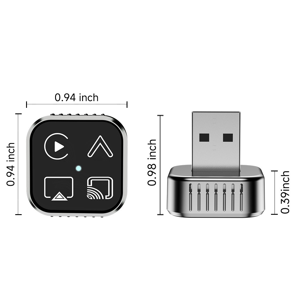 4 IN 1 CarPlay Adapter for Apple iPhone/Android Auto/AirPlay/Miracast 2026 NEW
