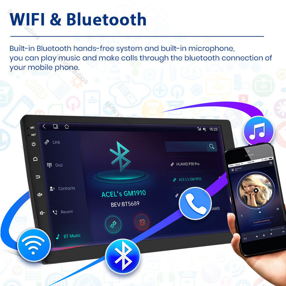 Android 12.0 2+32G Carplay Car Stereo Radio GPS WIFI For Chrysler 300C 2004-2007