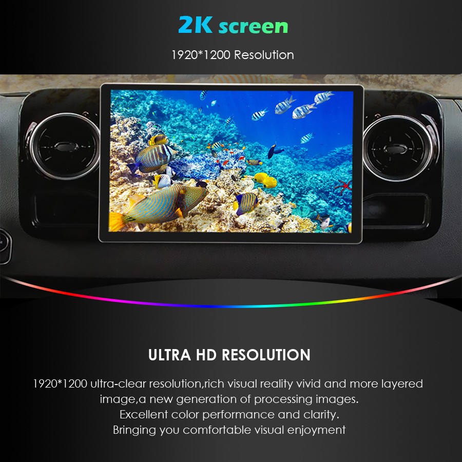 13.3″Screen For Mercedes-benz Sprinter Android GPS Navigation CarPlay Car Stereo