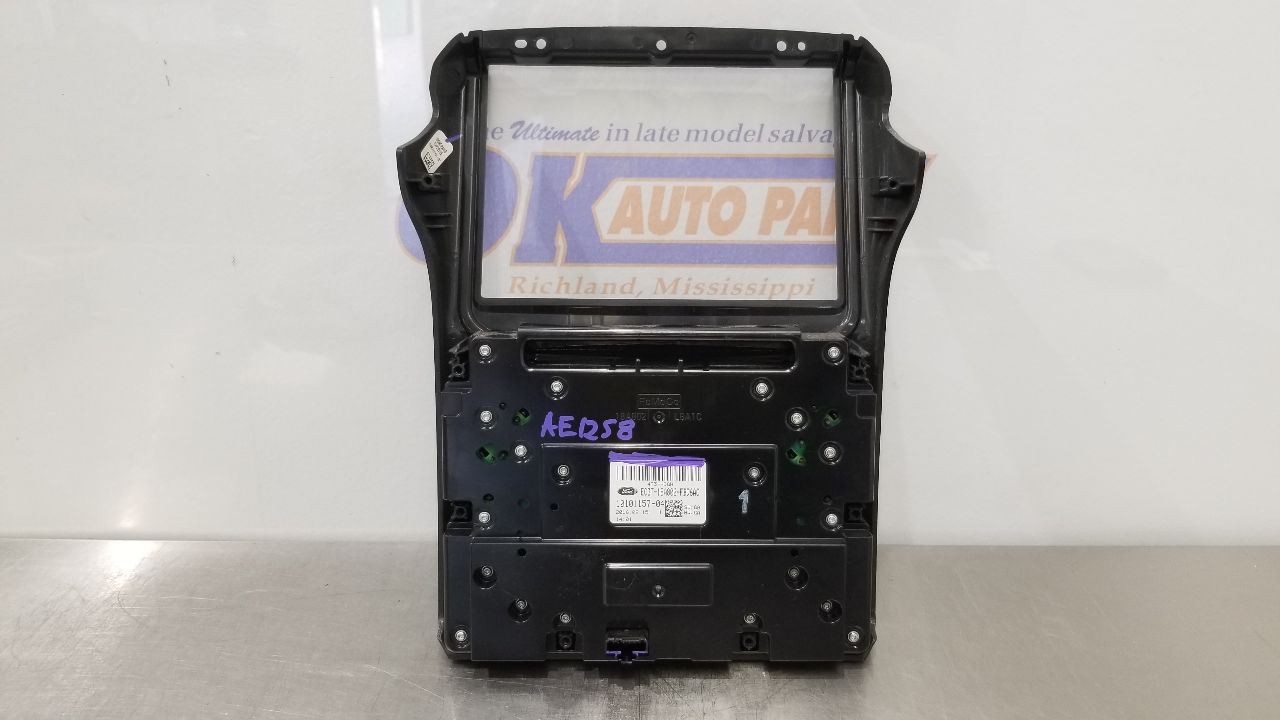 16 FORD F250SD LARIAT RADIO AUDIO AC HEAT TEMPERATURE CONTROL PANEL EC3T18A802FB