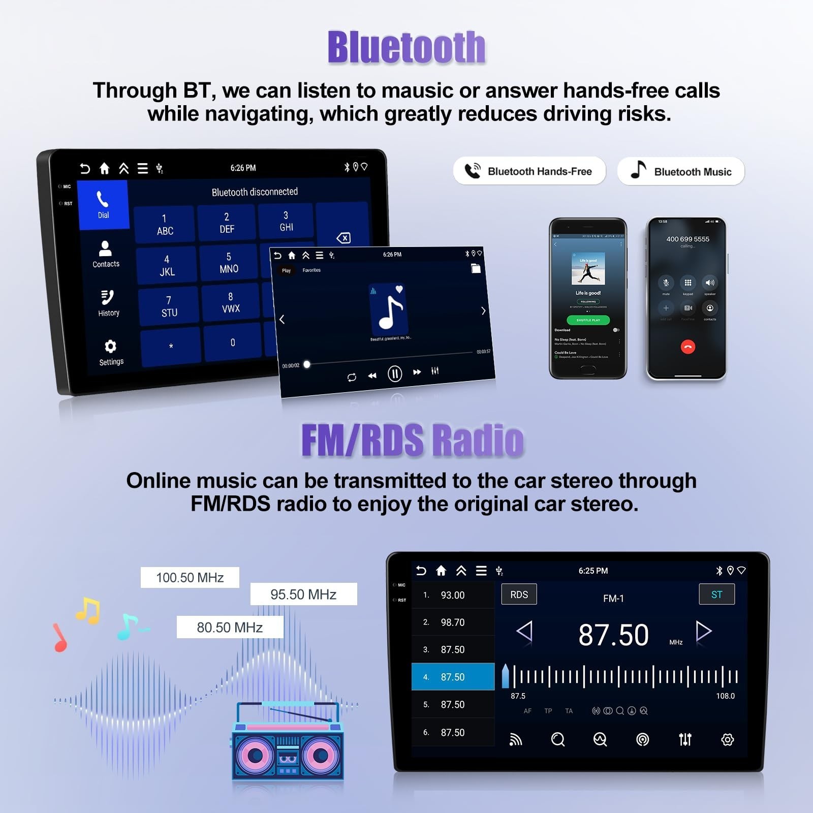 HU for BMW Mini Cooper R56 R60 2007-2013 Car Radio Stereo GPS Navigation Carplay