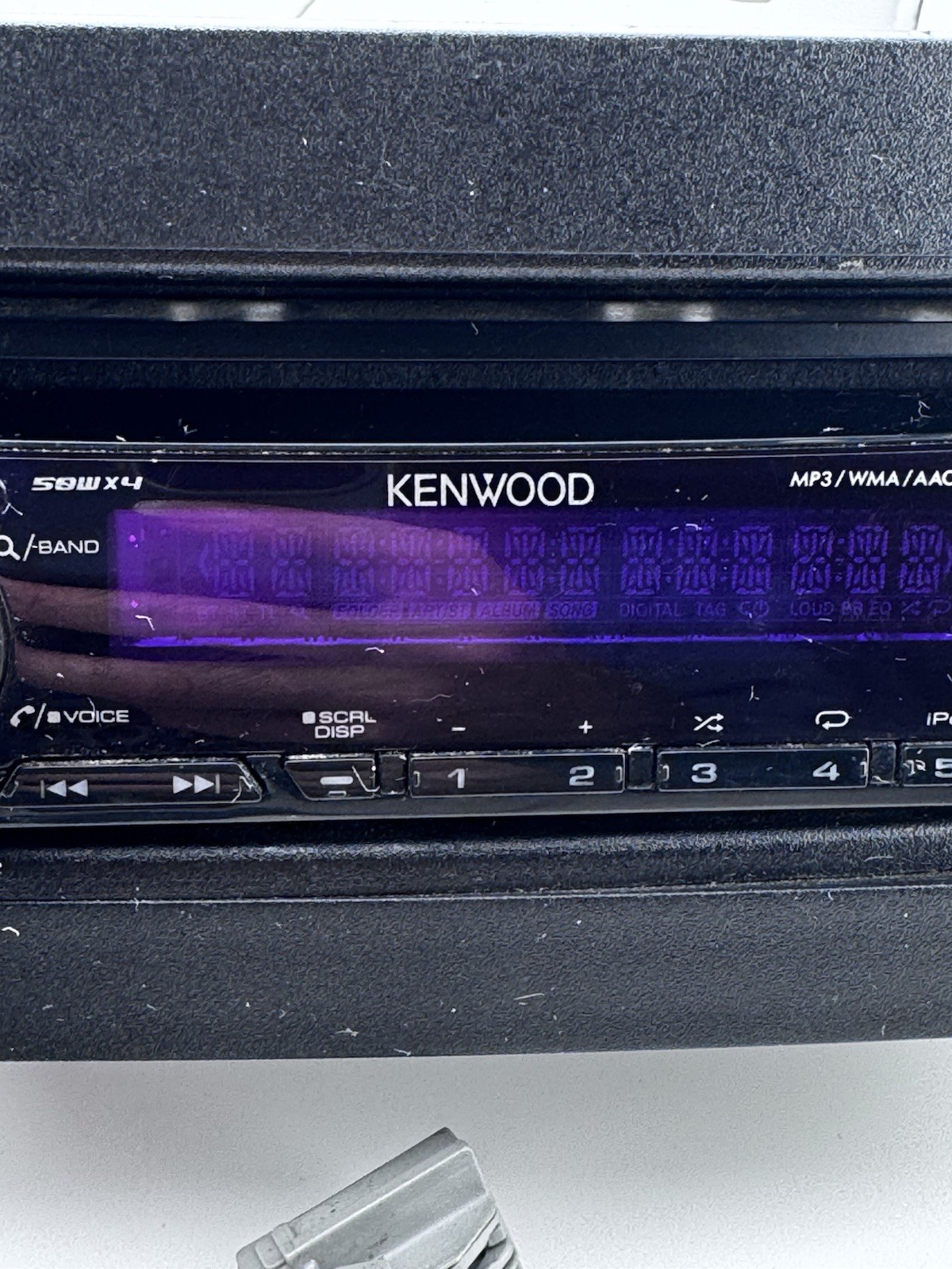 Kenwood KDC-BT43U Car Stereo Bluetooth USB AUX CD Player Working