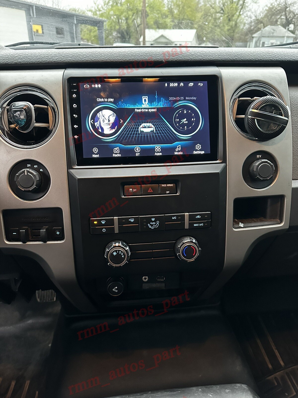 Android 14 Apple Carplay Car Stereo Radio For Ford F150 2009-2012 GPS 2+32G