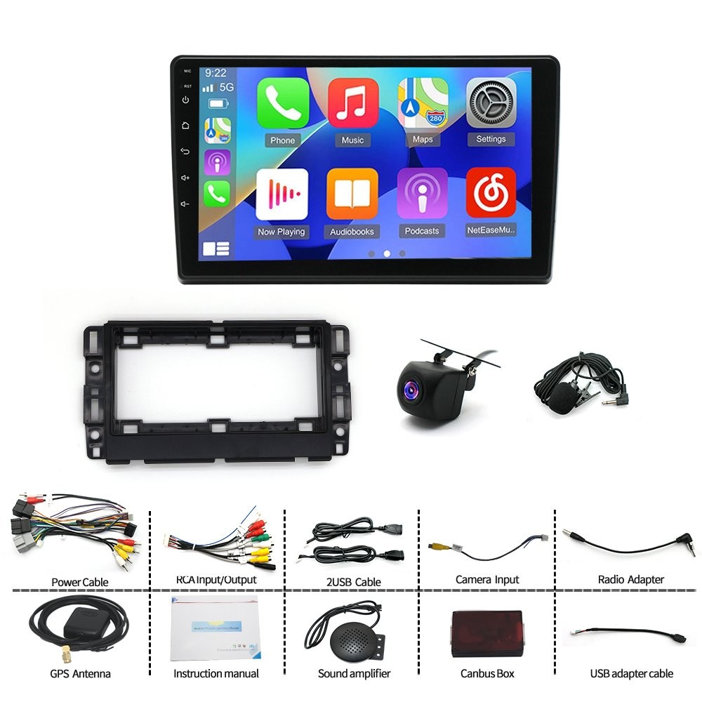 10.1″ Navi For Chevrolet Avalanche 2007-2013 Car Stereo Android 15 Carplay Radio