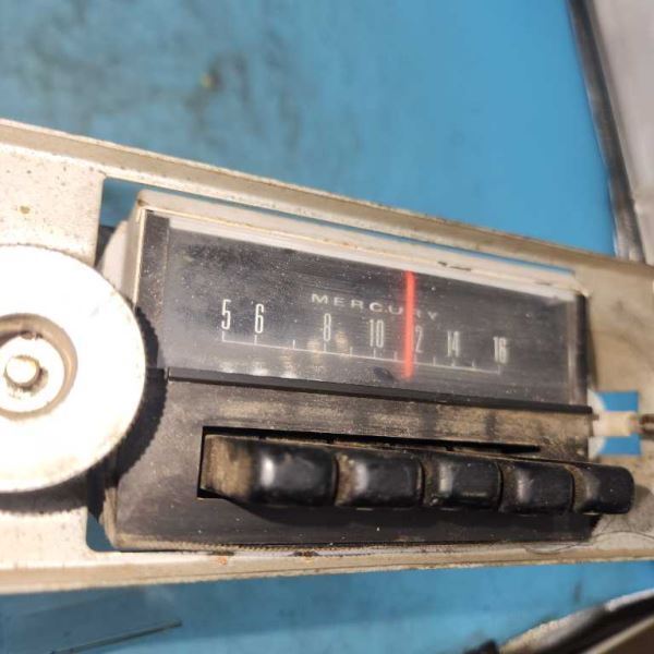 UNTESTED AM RADIO “8TBM” Fits 1968 MERCURY 1142070