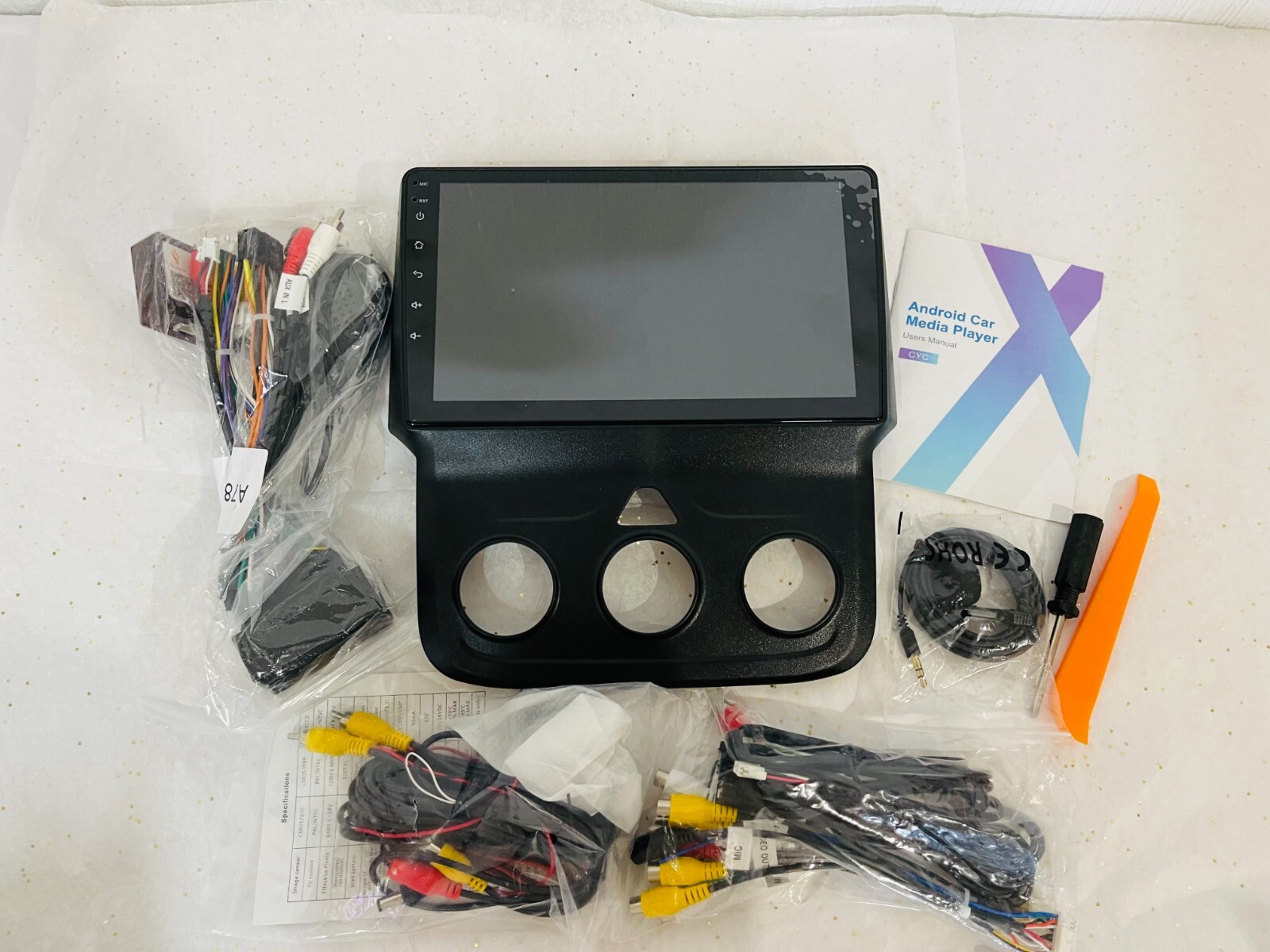 Car Stereo for Dodge Ram 2013-2019 1500 2500 3500 9” Android Wireless Carplay