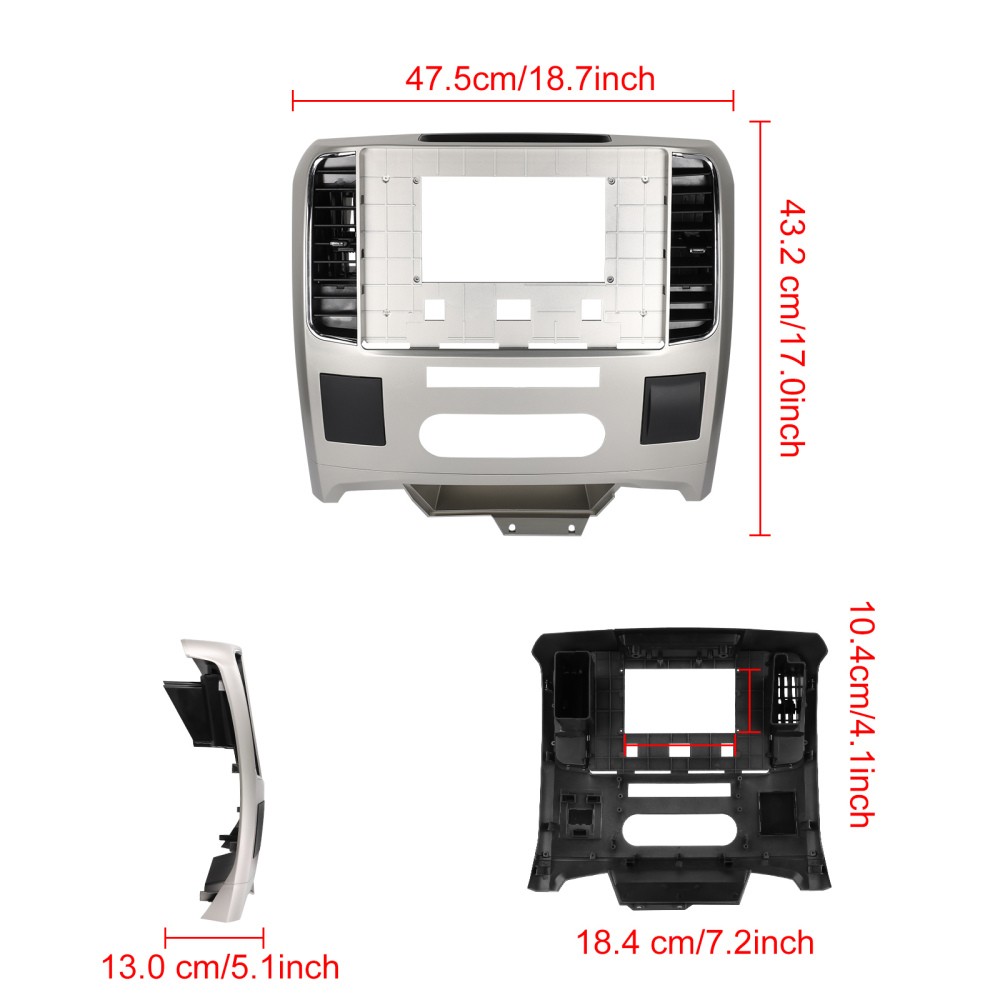 13.1” Carplay For Dodge RAM 1500 2500 2009-2012 Android 15 Car Radio GPS 4+64GB