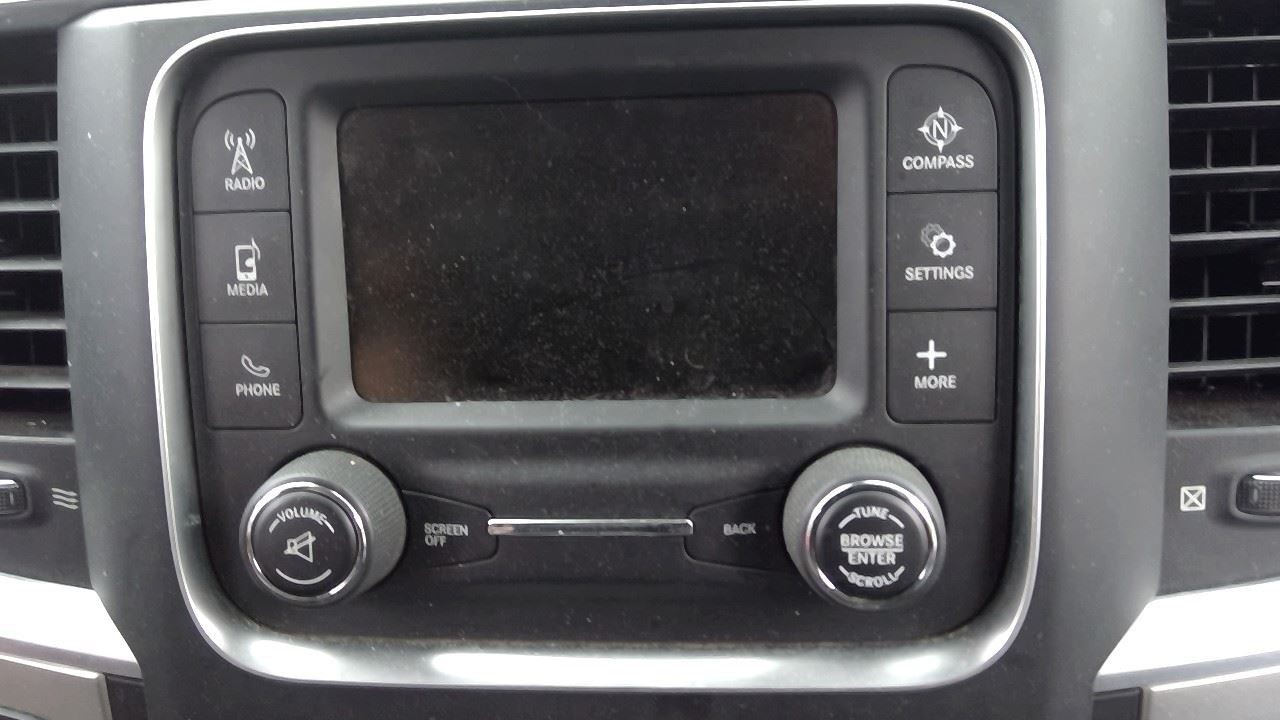 Audio Equipment Radio Classic Style Opt RA2 Fits 18-20 DODGE 1500 PICKUP