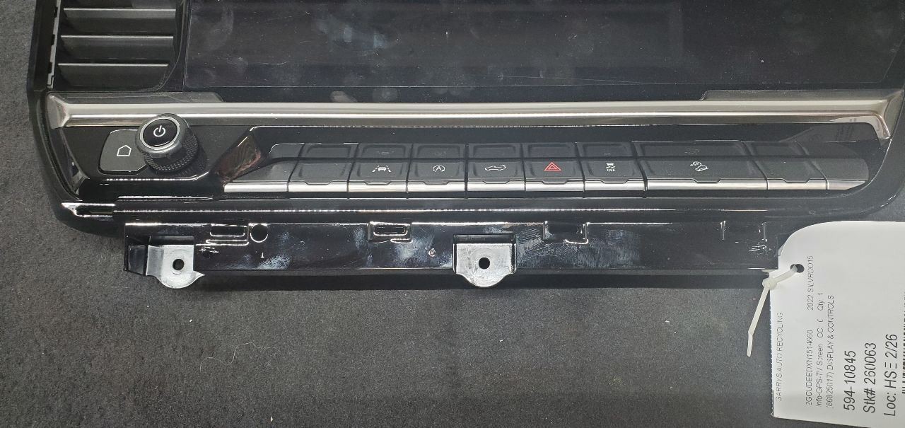 Info-GPS-TV Screen 13.4″ Display Fits 22-24 SILVERADO 1500 PICKUP 1171780